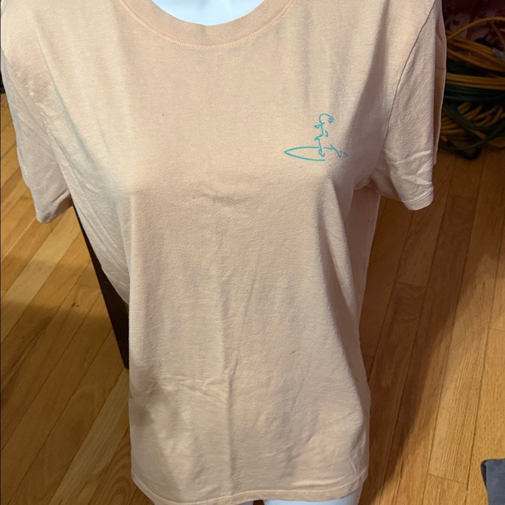 Peach Graphic T-Shirt - Reel Life